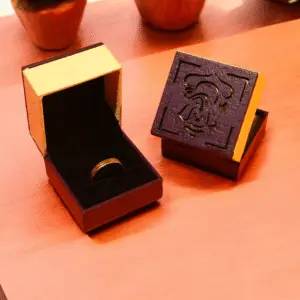 3D KitKat Ring (2.5 x 2.5)