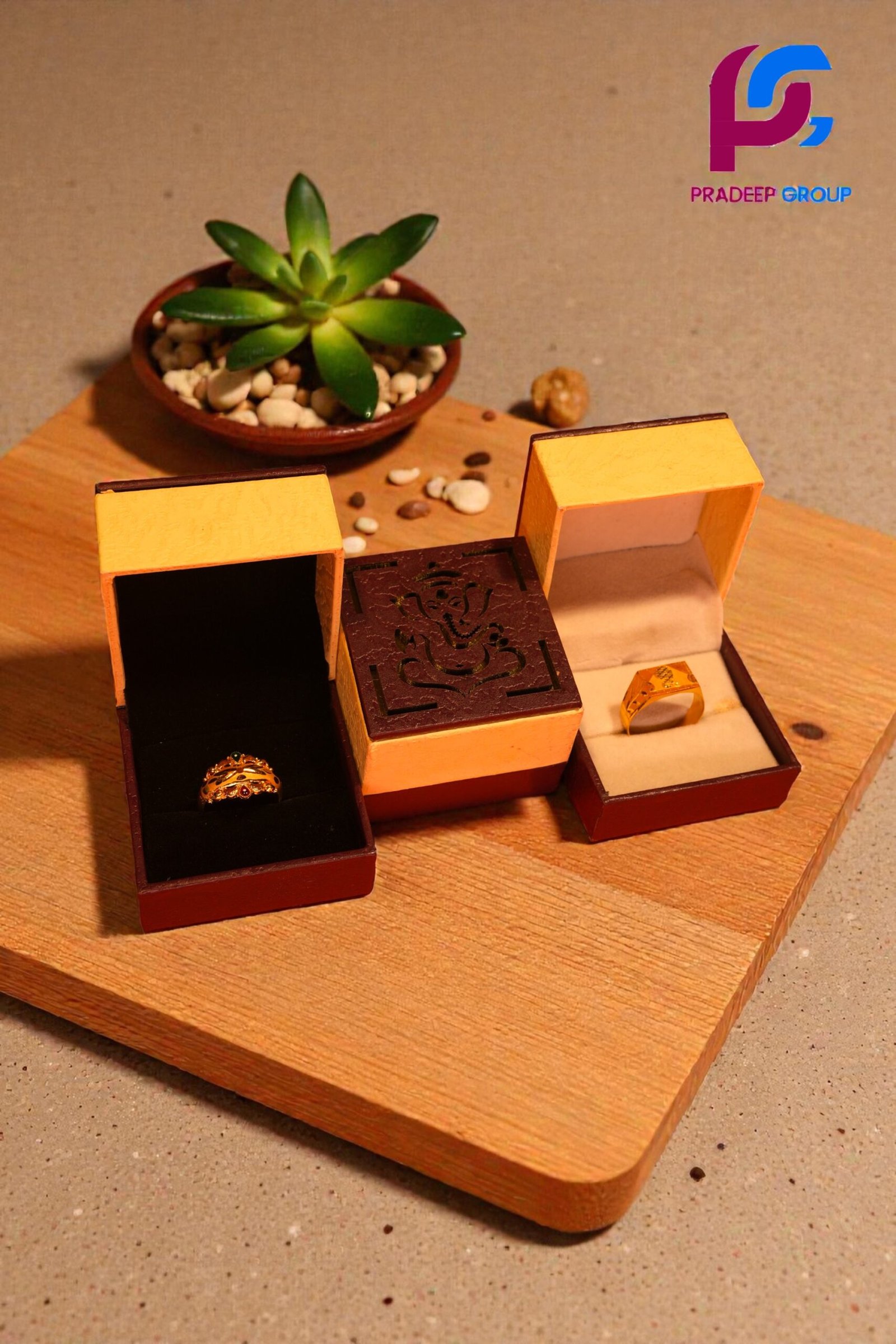 transparent-Photoroom (1) 3D kitkat Small Ring 2 x 2 - Image 1