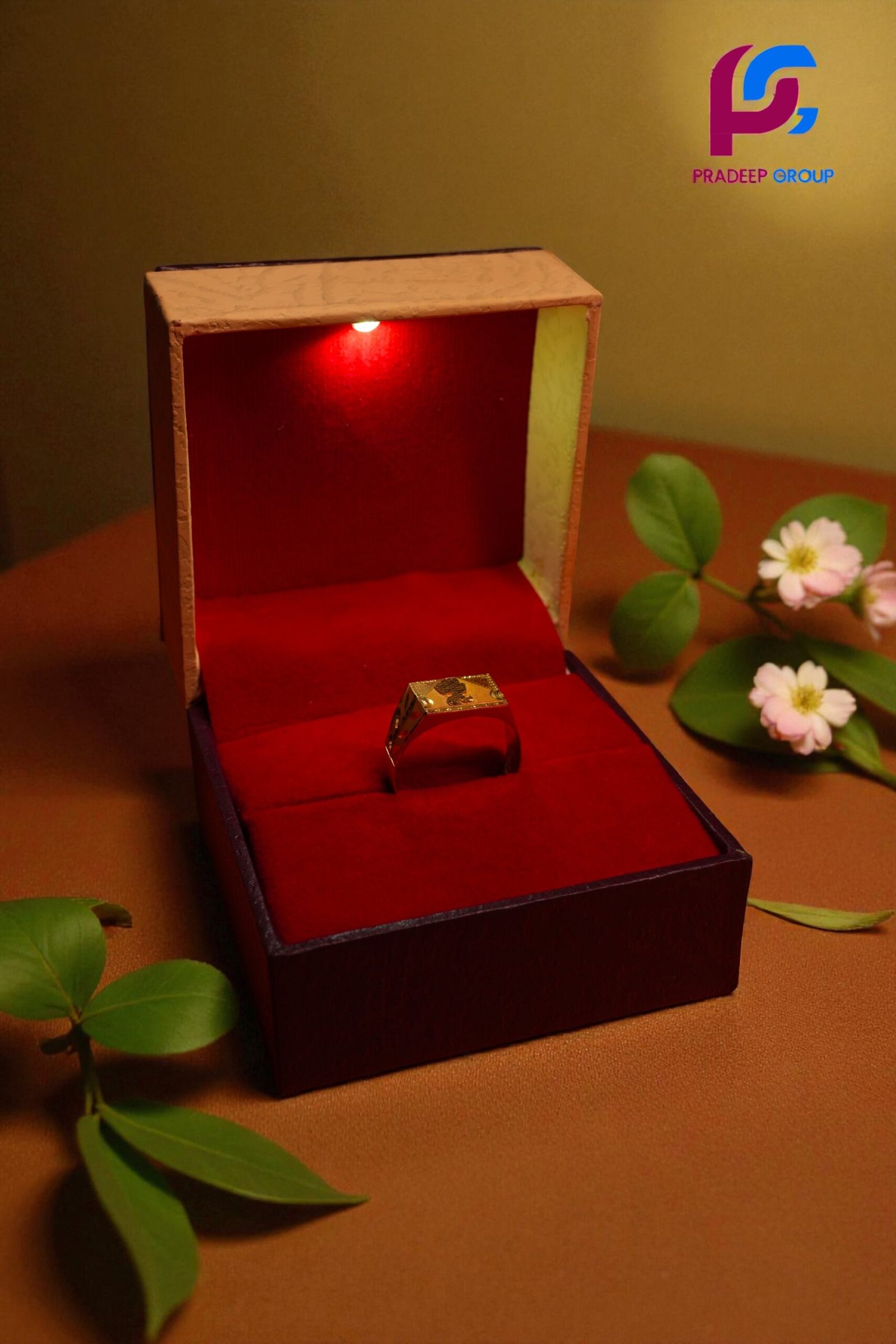 transparent-Photoroom (4) 3D kit kat led ring (2.75 x 2.75) - Image 1